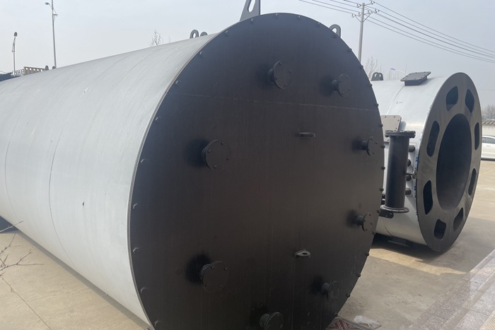 Oil Boiler is ready for loading